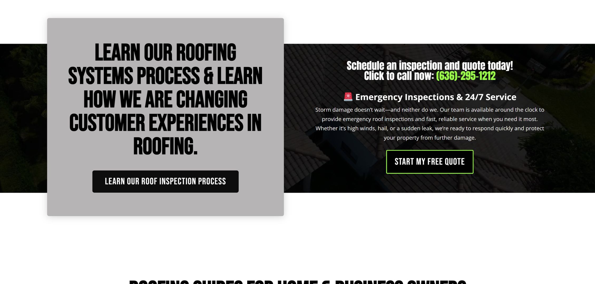 gorilla roofing case study - website11