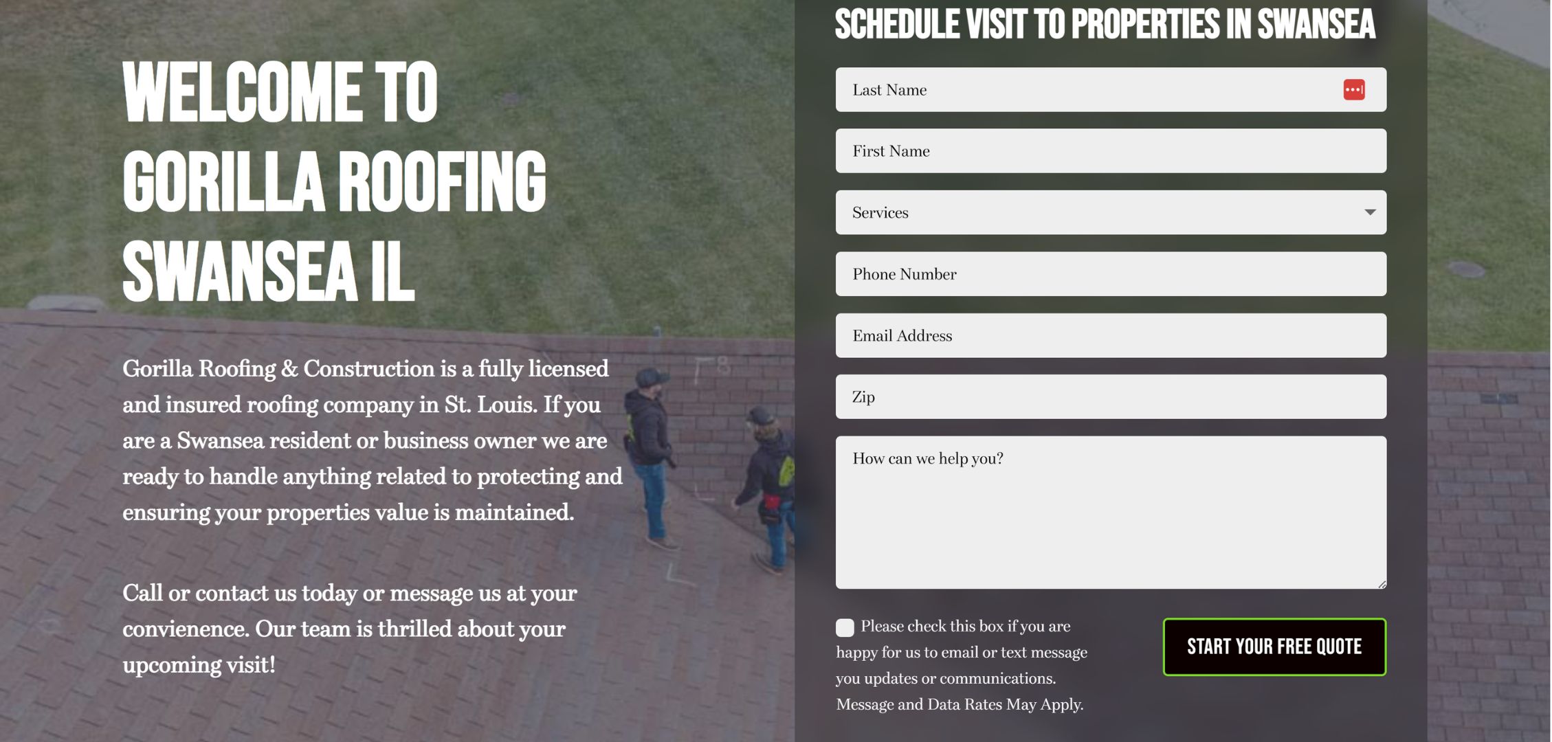 gorilla roofing case study - website19