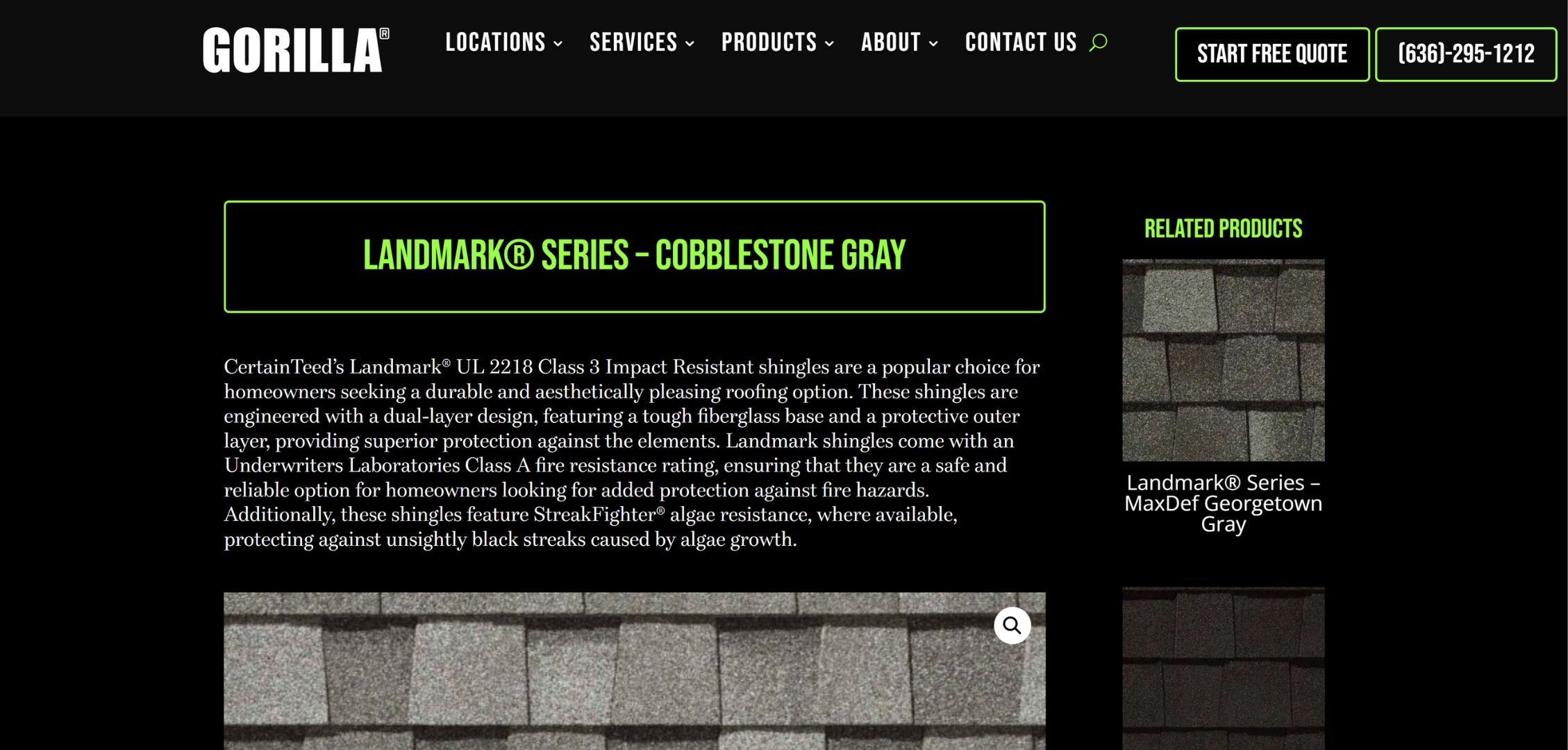 gorilla roofing case study - website29