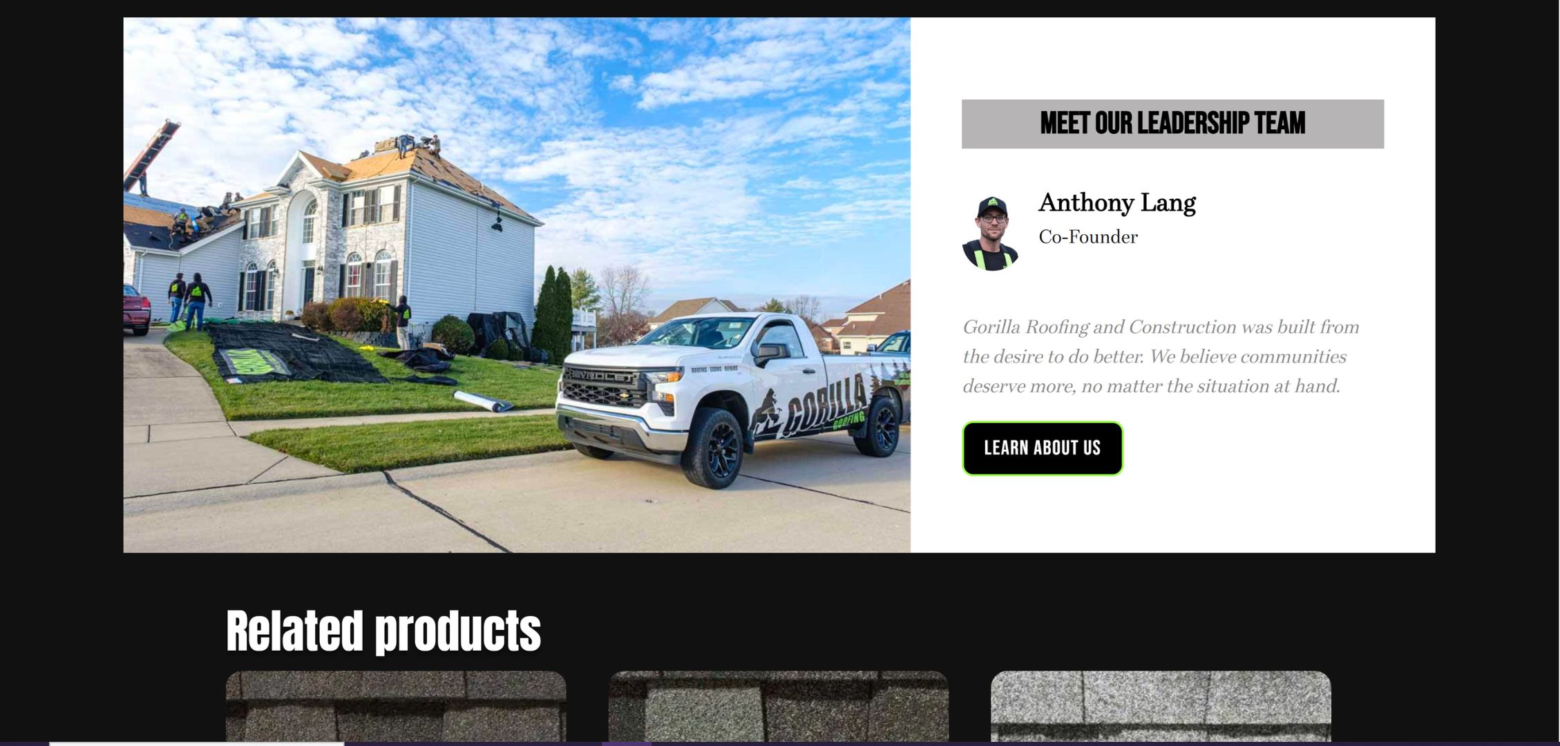 gorilla roofing case study - website8