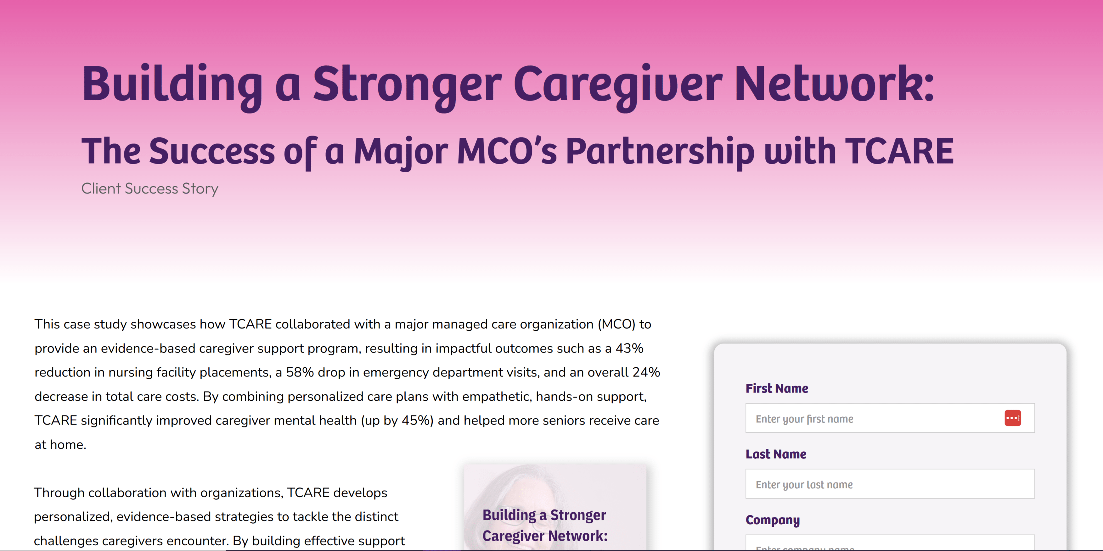 tcare - website 2.2