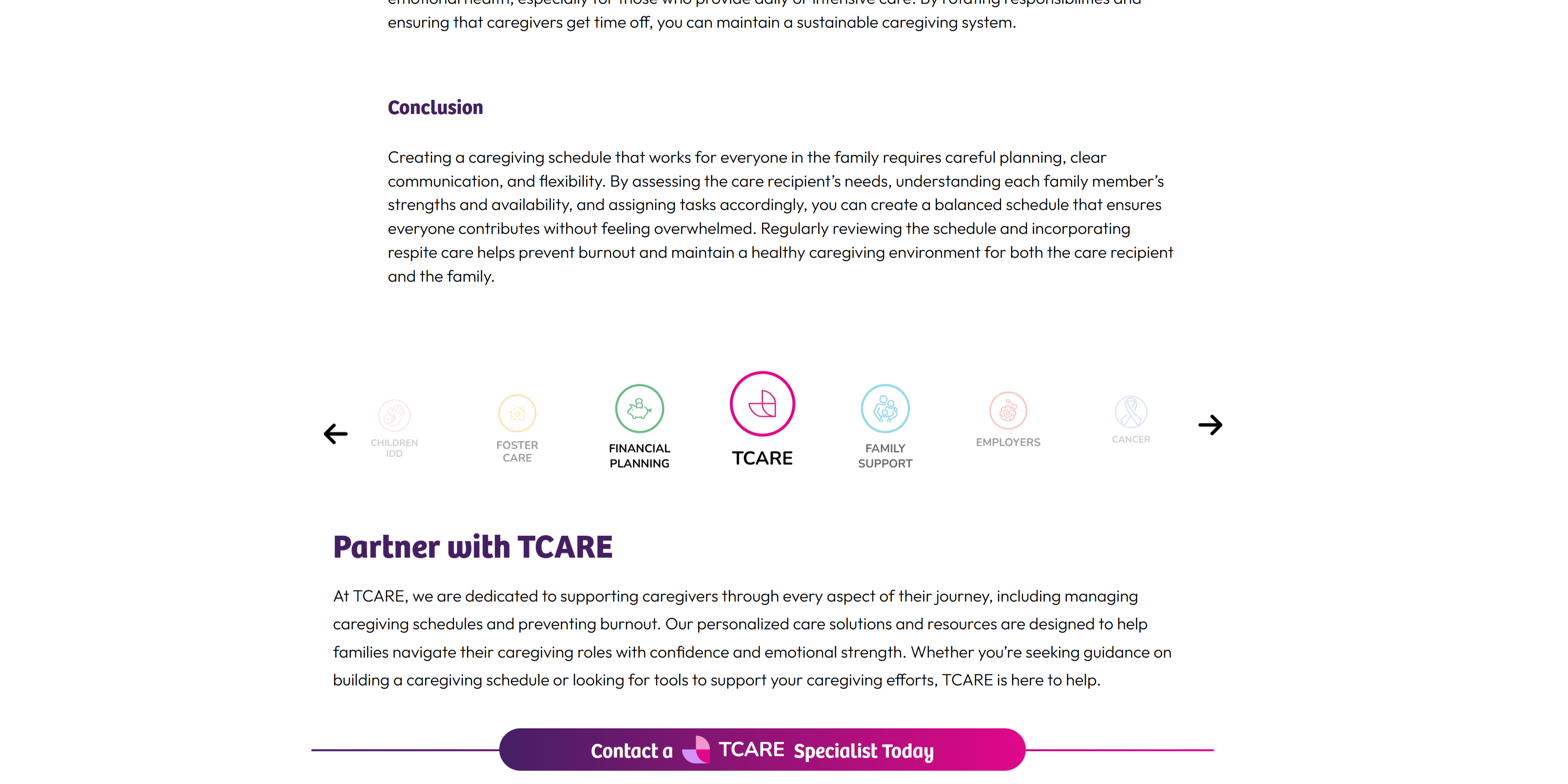 tcare - website 5.6